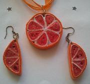 Bijoux realizzati con la tecnica quilling